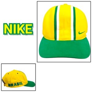 Nike Soccer ⚽  Brasil Strapback 5 Panel Hat